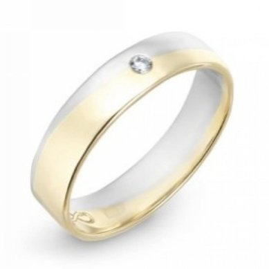 Обручальное кольцо R01-WED-00021-М13030 - Ювелирный бренд Московский ювелирный завод