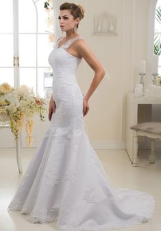 Свадебное платье F54100. Силуэт Русалка (Рыбка), длинное со шлейфом.