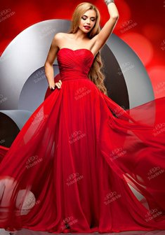 Вечернее платье Ф54249. В греческом стиле, длинное без шлейфа.